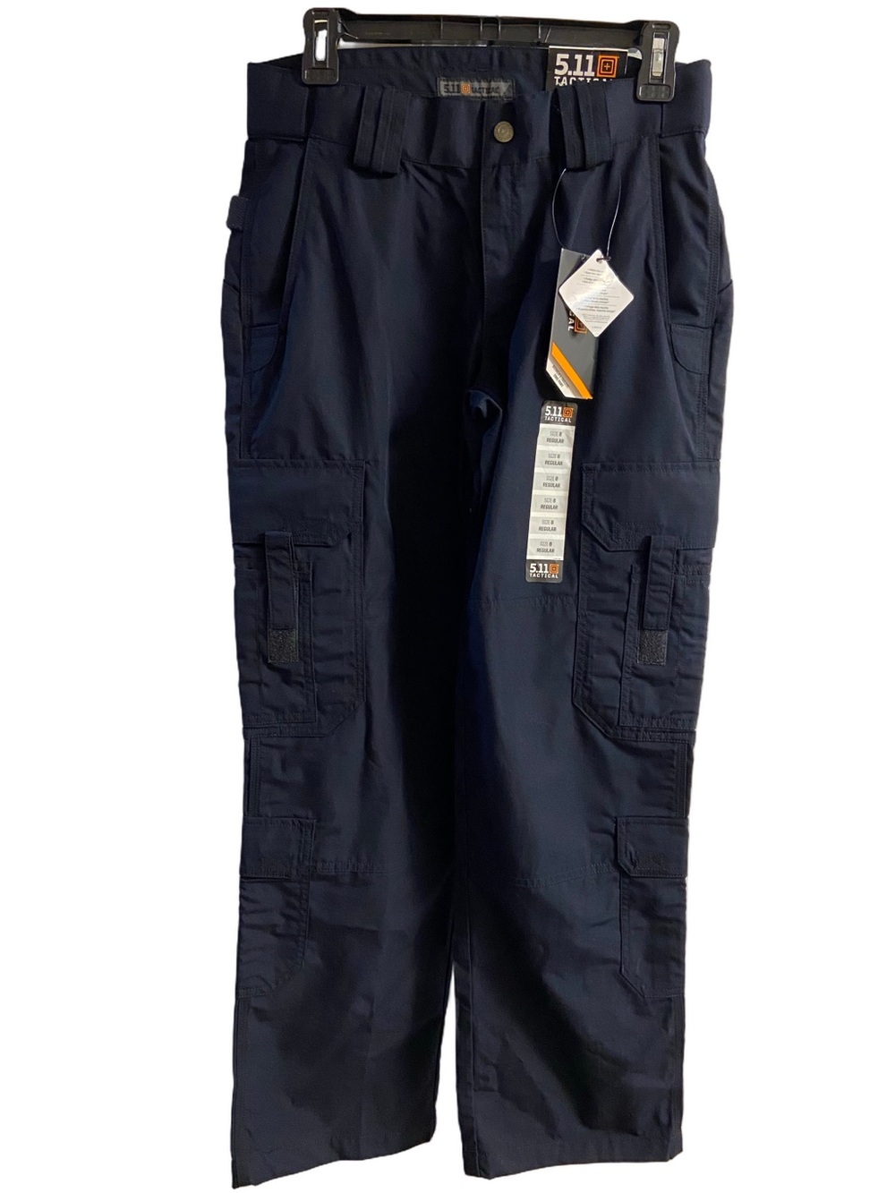 5.11 Tactical Dark Navy Cargo Duty Pants Utility Workwear Taclite Ems Pants Sz 8